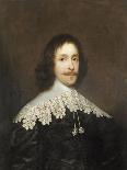 Portrait of a Gentleman-Cornelius Johnson-Framed Giclee Print