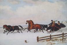 Indian Hunter in the Snow-Cornelius Krieghoff-Giclee Print