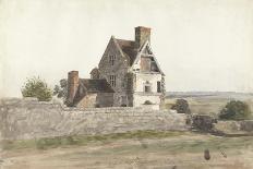 Remains of Parton Hall, Staffordshire, 1820-Cornelius Varley-Giclee Print