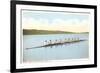 Cornell Crew on Cayuga Lake, Ithaca, New York-null-Framed Premium Giclee Print