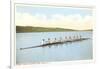 Cornell Crew on Cayuga Lake, Ithaca, New York-null-Framed Art Print