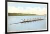 Cornell Crew on Cayuga Lake, Ithaca, New York-null-Framed Art Print