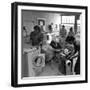 Cornell University Home Economics Students Learn the Characteristics of Commercial Washing Machines-Nina Leen-Framed Photographic Print