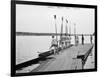 Cornell University Rowing Crew Team Photograph - Ithaca, NY-Lantern Press-Framed Art Print