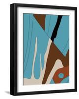 Corner Baby Blue Eye-Belen Mena-Framed Giclee Print