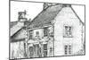 Corner House,Hartington, 2003-Vincent Alexander Booth-Mounted Giclee Print