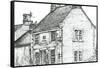 Corner House,Hartington, 2003-Vincent Alexander Booth-Framed Stretched Canvas