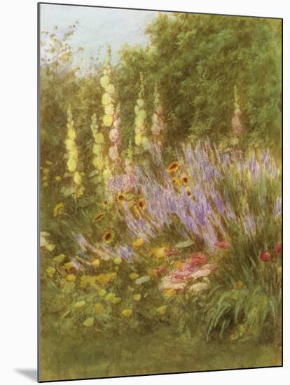 Corner of a Garden-Helen Allingham-Mounted Giclee Print