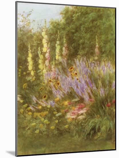 Corner of a Garden-Helen Allingham-Mounted Giclee Print