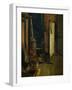Corner of a Painter's Studio, the Stove-Eugene Delacroix-Framed Giclee Print