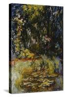 Corner of a Pond with Waterlilies, 1918-Claude Monet-Stretched Canvas