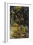 Corner of a Pond with Waterlilies, 1918-Claude Monet-Framed Giclee Print