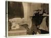 Corner of a Shack Used by Pickers on Theodore Budd's Bog-Lewis Wickes Hine-Stretched Canvas