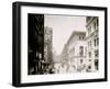 Corner of Fifth Avenue and Wood Street, Pittsburgh, Pa.-null-Framed Photo