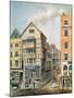 Corner of Fleet Street and Chancery Lane-William Alexander-Mounted Giclee Print