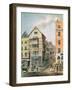 Corner of Fleet Street and Chancery Lane-William Alexander-Framed Giclee Print