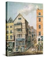 Corner of Fleet Street and Chancery Lane-William Alexander-Stretched Canvas