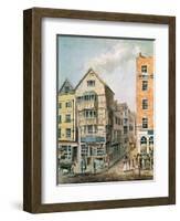 Corner of Fleet Street and Chancery Lane-William Alexander-Framed Giclee Print