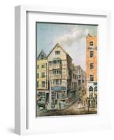 Corner of Fleet Street and Chancery Lane-William Alexander-Framed Giclee Print