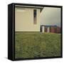 Corner of House-Clive Nolan-Framed Stretched Canvas