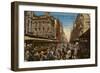 Corner of King and Pitt Streets, Sydney, New South Wales, Australia, C1917-null-Framed Premium Giclee Print