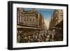 Corner of King and Pitt Streets, Sydney, New South Wales, Australia, C1917-null-Framed Premium Giclee Print