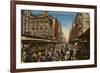 Corner of King and Pitt Streets, Sydney, New South Wales, Australia, C1917-null-Framed Giclee Print