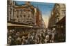 Corner of King and Pitt Streets, Sydney, New South Wales, Australia, C1917-null-Mounted Giclee Print