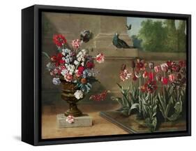 Corner of Monsieur De La Bruyere's Garden, 1744-Jean-Baptiste Oudry-Framed Stretched Canvas