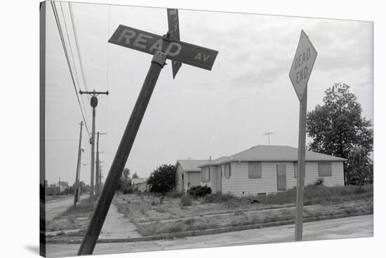 Corner of Read and 97Th Street in Love Canal-Ron Kuntz-Stretched Canvas