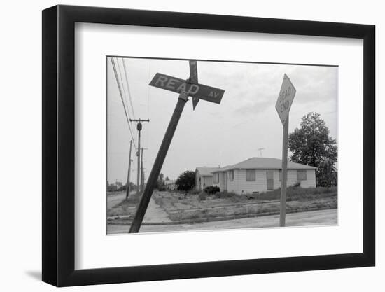 Corner of Read and 97Th Street in Love Canal-Ron Kuntz-Framed Photographic Print