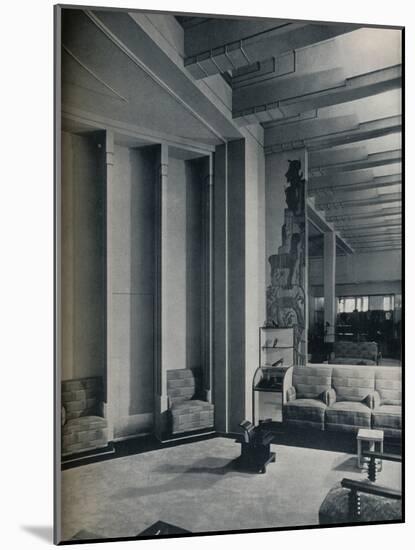 'Corner of Shoe Salon, Roos Bros., San Francisco.', 1930-Gabriel Moulin-Mounted Photographic Print