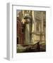 Corner of the Church of San Stae, Venice, 1913-John Singer Sargent-Framed Art Print