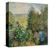 Corner of the Garden at Montgeron, c.1876-Claude Monet-Stretched Canvas