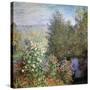 Corner of the Garden at Montgeron, C1876-Claude Monet-Stretched Canvas