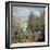 Corner of the Garden at Montgeron, C1876-Claude Monet-Framed Giclee Print