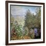 Corner of the Garden at Montgeron, C1876-Claude Monet-Framed Giclee Print