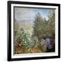 Corner of the Garden at Montgeron, C1876-Claude Monet-Framed Giclee Print