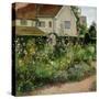 Corner of the Herb Garden-Timothy Easton-Stretched Canvas