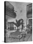 Corner of the main lobby, looking towards the office, Roosevelt Hotel, New York City, 1924-Unknown-Stretched Canvas