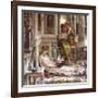 Corner of the Villa-Sir Edward John Poynter-Framed Premium Giclee Print