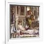 Corner of the Villa-Sir Edward John Poynter-Framed Premium Giclee Print