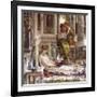 Corner of the Villa-Sir Edward John Poynter-Framed Premium Giclee Print