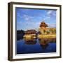 Corner Tower of Forbidden City-Liu Liqun-Framed Photographic Print