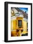 Corner Window With Flowers, Szentendre, Hungary-George Oze-Framed Photographic Print