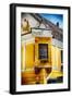 Corner Window With Flowers, Szentendre, Hungary-George Oze-Framed Photographic Print