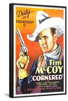 Cornered, Tim McCoy, 1932-null-Framed Art Print