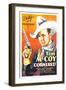 Cornered, Tim McCoy, 1932-null-Framed Art Print