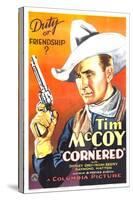 Cornered, Tim McCoy, 1932-null-Stretched Canvas