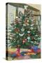 Cornerways' Christmas Tree-Christine McKechnie-Stretched Canvas